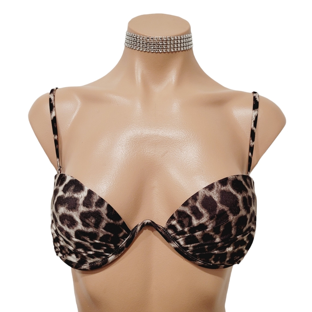 ZIMMERMANN Australian animal print bikini swimsuit top 2